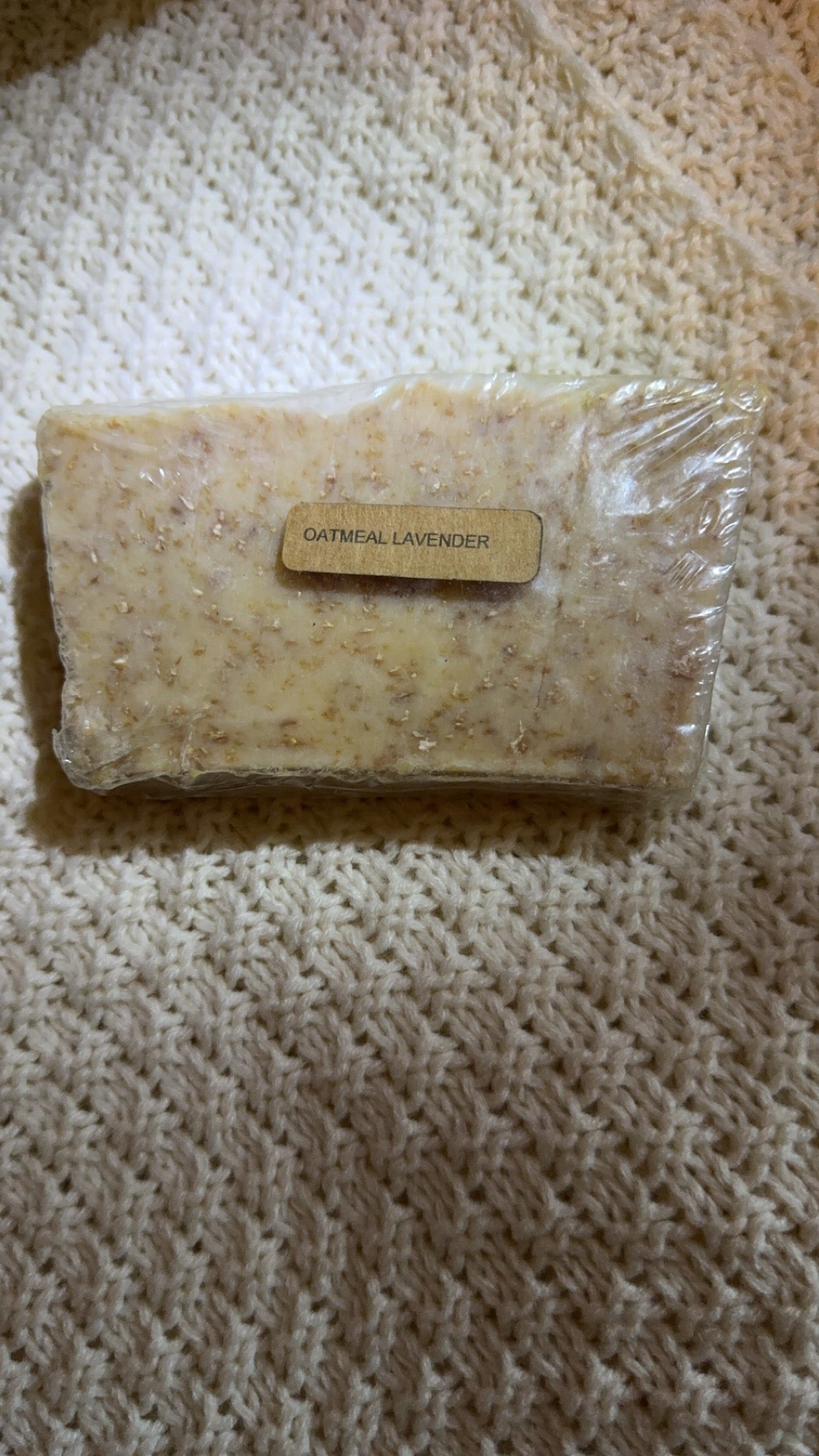 Oatmeal lavender soap