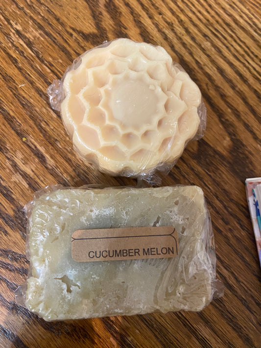 Cucumber melon soap