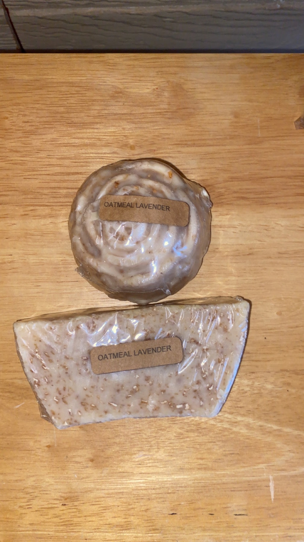 Oatmeal lavender soap