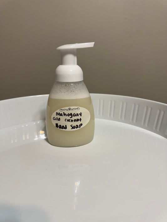 Mahogany Foam hand soap