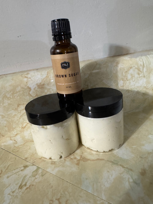 Brown sugar body butter