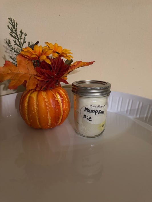 Pumpkin pie Candle